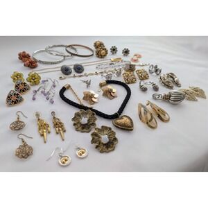 True Vintage Jewelry Lot Fairy Core Witchcore Earrings Necklace Bracelet LT71